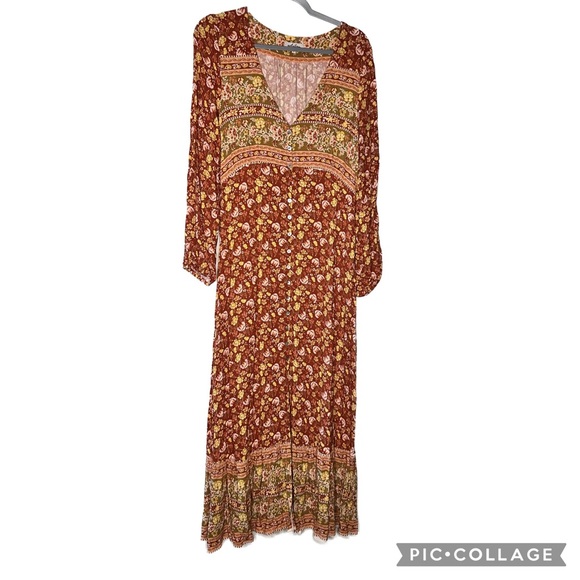 Arnhem Audrey duster in cinnamon - Picture 3 of 9